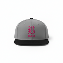 Load image into Gallery viewer, B HAM Snapback Hat Pink