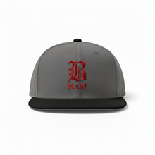 Load image into Gallery viewer, B HAM Snapback Hat Orange