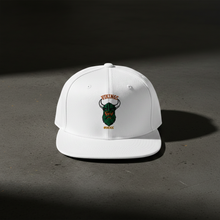 Load image into Gallery viewer, AACC Vikings Snapback Hat - White
