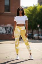 Load image into Gallery viewer, South Coast AACC Retro Like Candy Leggings lifestyle shot