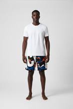 Load image into Gallery viewer, AACC #E8621 Unisex Cotton Long Shorts model front view