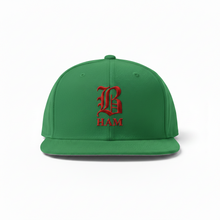 Load image into Gallery viewer, B HAM Snapback Hat Red