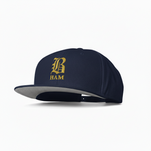 Load image into Gallery viewer, B HAM Snapback Hat ( Gold )