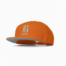 Load image into Gallery viewer, B HAM Snapback Hat (White)