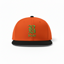 Load image into Gallery viewer, B HAM Snapback Hat Green