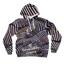 Load image into Gallery viewer, Zebra in Da Hoodie All-Over Print Pullover Hoodies