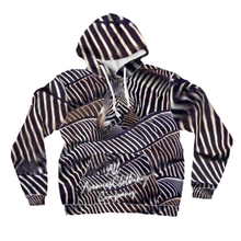 Load image into Gallery viewer, Zebra in Da Hoodie All-Over Print Pullover Hoodies