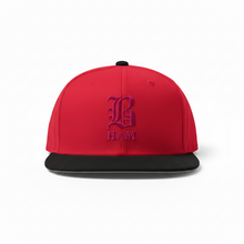 Load image into Gallery viewer, B HAM Snapback Hat Pink