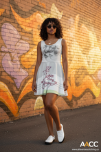 Load image into Gallery viewer, AACC "Trois Visages" Skater Dress — The Faces Collection