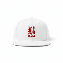 Load image into Gallery viewer, B HAM Snapback Hat Orange