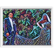 Load image into Gallery viewer, Our Wedding Day Custom Art Framed Canvas Wraps