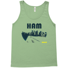 Load image into Gallery viewer, HAM Sammich Navy Tank Tops
