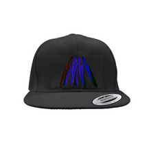 Load image into Gallery viewer, Rollin Sun Rays Blue and Blaacc Snapback Caps