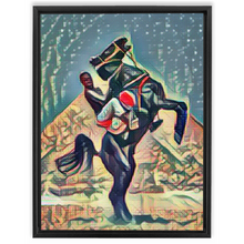Load image into Gallery viewer, Desert Horseman Custom Art Framed Canvas Wraps