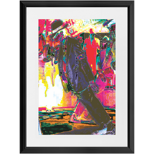 Leanin Off Da Wall.  Custom Art Framed Prints 16 x 24