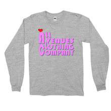 Load image into Gallery viewer, All Avenues Clothing Company Pink Love Long Sleeve Shirts