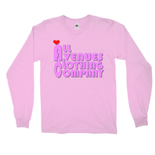 Load image into Gallery viewer, All Avenues Clothing Company Pink Love Long Sleeve Shirts