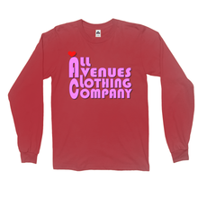 Load image into Gallery viewer, All Avenues Clothing Company Pink Love Long Sleeve Shirts