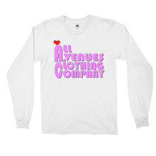 Load image into Gallery viewer, All Avenues Clothing Company Pink Love Long Sleeve Shirts