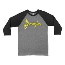 Load image into Gallery viewer, Birmingham Baseball Style  Long Sleeve Shirts
