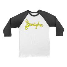 Load image into Gallery viewer, Birmingham Baseball Style  Long Sleeve Shirts