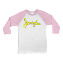 Load image into Gallery viewer, Birmingham Baseball Style  Long Sleeve Shirts