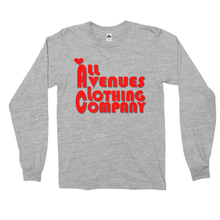 Load image into Gallery viewer, All Avenues Clothing Company RED Long Sleeve Shirts