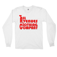 Load image into Gallery viewer, All Avenues Clothing Company RED Long Sleeve Shirts