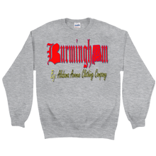 Load image into Gallery viewer, Alabama Avenue Clothing Company Burmingham Red Sweatshirts