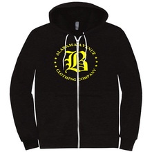 Load image into Gallery viewer, Alabama Avenue Clothing Company  Hoodie  Zip Up (Yellow B)