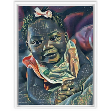 Load image into Gallery viewer, God Child Royelle Framed Canvas Wraps