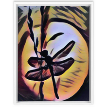 Load image into Gallery viewer, Dragon Fly Days Custom Art Framed Canvas Wraps
