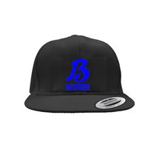 Load image into Gallery viewer, Big BESSEMA BLUE Snapback Caps