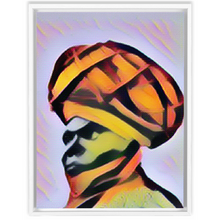 Load image into Gallery viewer, His Top Hat Custom Art Framed Canvas Wraps