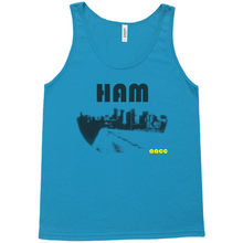 Load image into Gallery viewer, HAM Sammich Navy Tank Tops