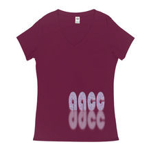 Load image into Gallery viewer, aacc shadow drip reflection Ladies T-Shirts