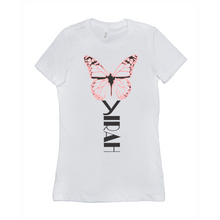 Load image into Gallery viewer, YIRAH Pink ButterFLY T-Shirts(Front and Back)