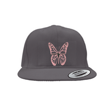 Load image into Gallery viewer, YIRAH GRACE Pink Butterfly Snapback Caps