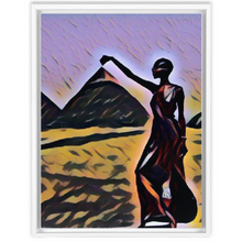 Load image into Gallery viewer, Desert Queen Custom Art Framed Canvas Wraps