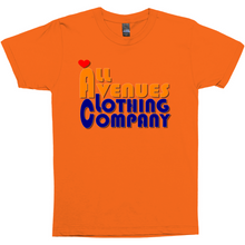Load image into Gallery viewer, All Avenues Clothing Company Orange &amp; Blue Love T-Shirts