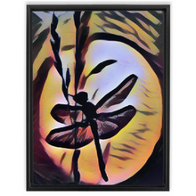 Load image into Gallery viewer, Dragon Fly Days Custom Art Framed Canvas Wraps