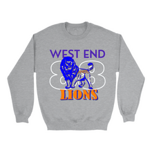 Load image into Gallery viewer, West End Lions 88 Two Sided Sweatshirts