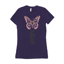 Load image into Gallery viewer, YIRAH Pink ButterFLY T-Shirts(Front and Back)