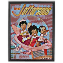 Load image into Gallery viewer, Movin On Up Custom Art Framed Canvas Wraps