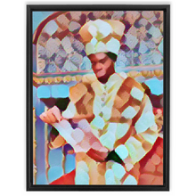 Load image into Gallery viewer, The Scholar  Custom Art Framed Canvas Wraps