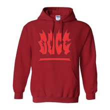 Load image into Gallery viewer, SHOCKWAVES RED Hoodies (No-Zip/Pullover)