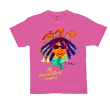 Load image into Gallery viewer, 3Peace Whole Wing Flower T-Shirt (AACC and Mile$ Mu$ic Collaboration)