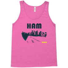 Load image into Gallery viewer, HAM Sammich Navy Tank Tops