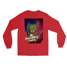 Load image into Gallery viewer, Love is still alive,  Long Sleeve Shirts (AACC and Mile$ Mu$ic Collaboration)
