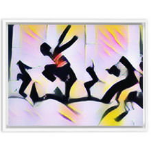 Load image into Gallery viewer, Dance Class Custom Art Framed Canvas Wraps